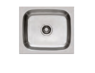 Johnson Ruby Kitchen Sink (20x17”) with Waste Coupling