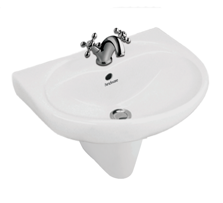 Hindware Cleo Half Pedestal Basin