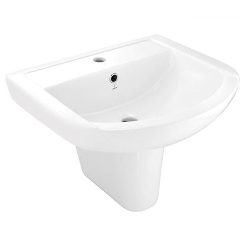 Jaquar Wall Hung Basin with Half Pedestal