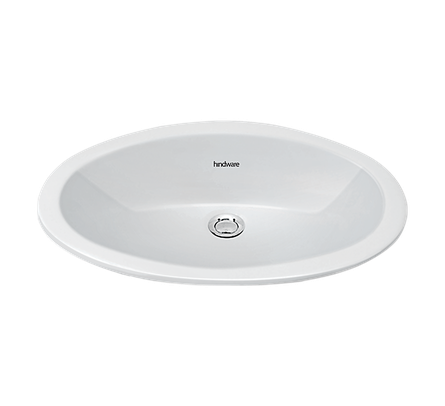 Hindware ---Oval Counter Top Basin