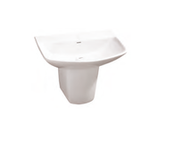  JOHNSON SPUN HALF PEDESTAL WASH BASIN