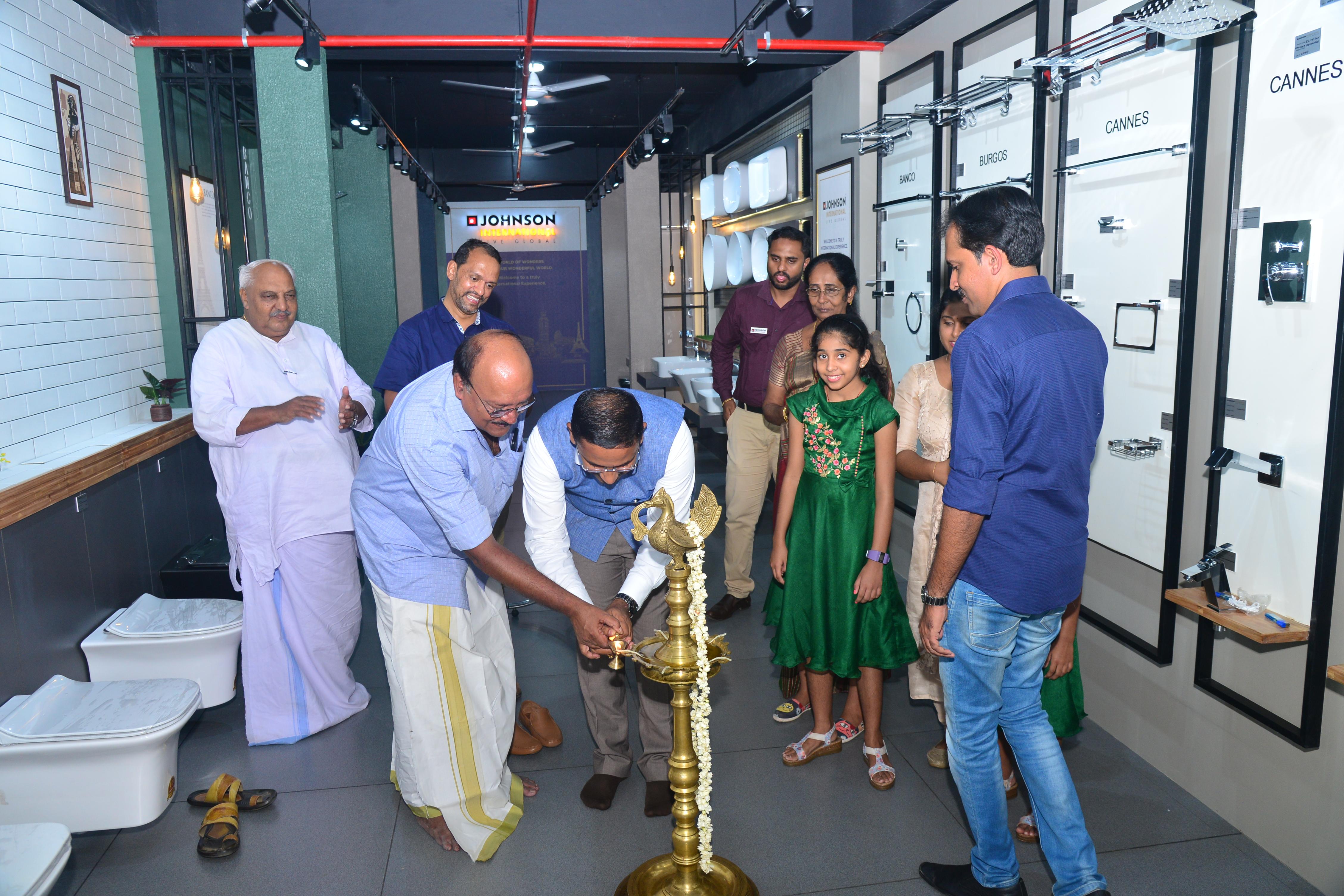 Kerala's first Johnson International Showroom was inaugurated