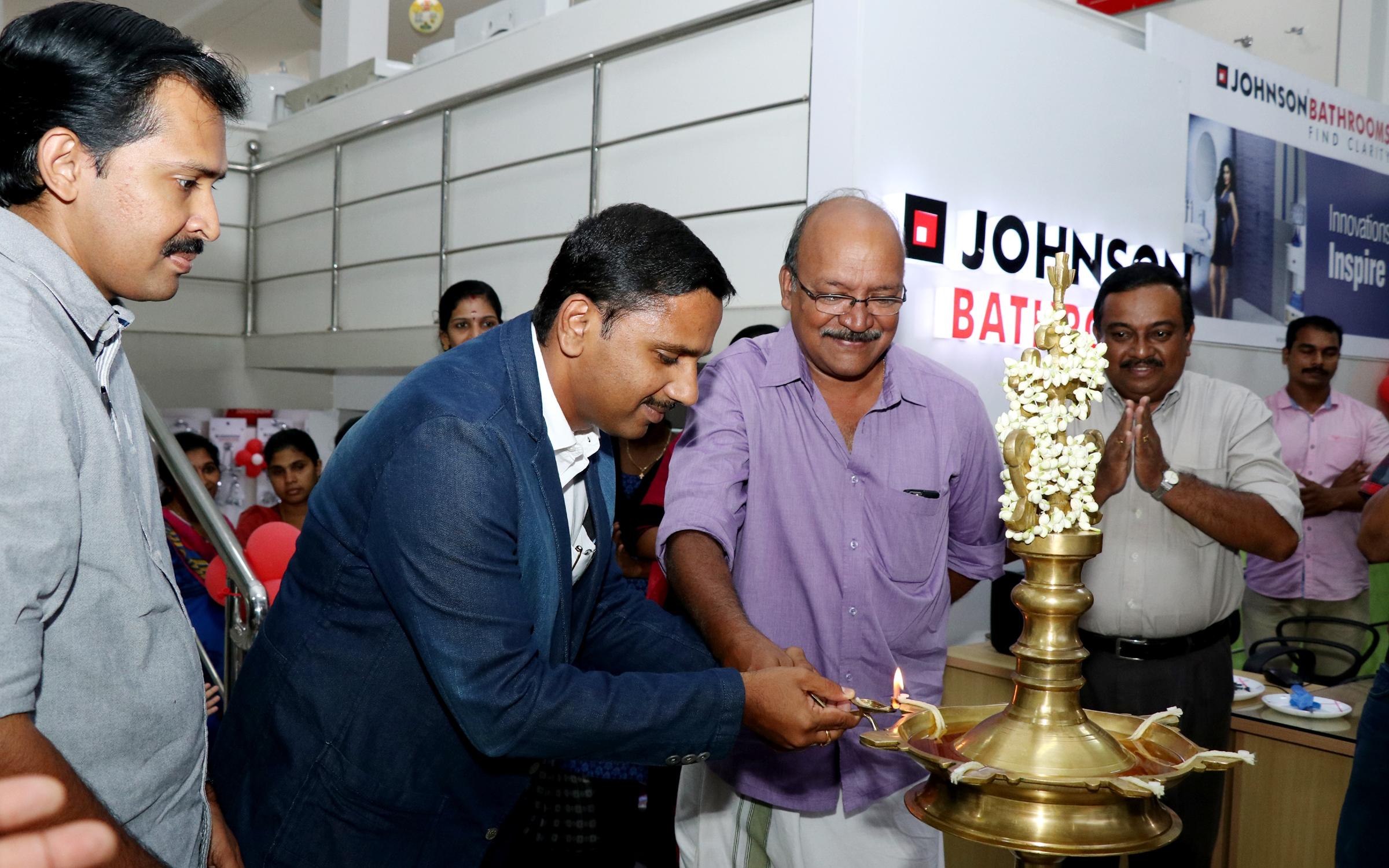 Inauguration of Johnson Bathroom Upper Crust