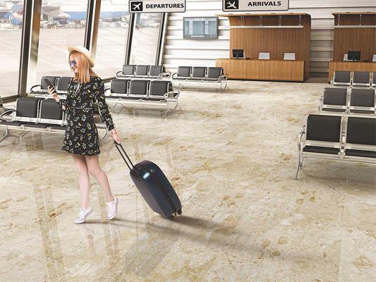 Kajaria Italian Marble Slab Breccia Beige 2400x800X15mm