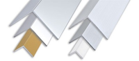 CORNER EQUAL SIDES ALU- ANODISED SILVER