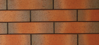 LAMIT SPLIT TILE-RED SHADOW 240x60 mm