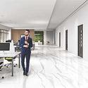 Kajaria Italian Marble Slab Statuario 2400x800X15mm